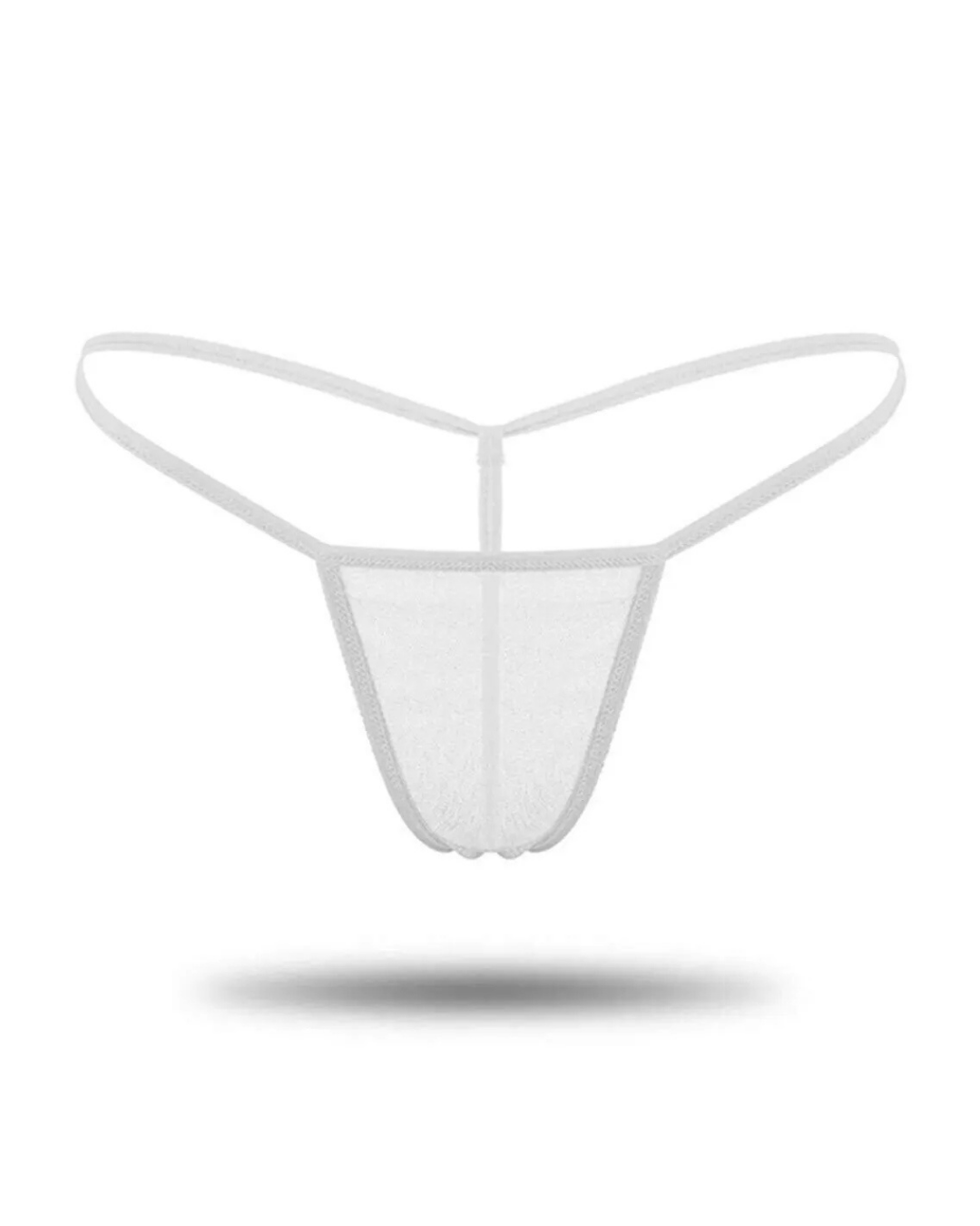 Kadın 3'lü Transparan Tül String