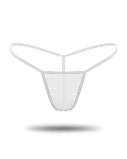 Kadın 3'lü Transparan Tül String