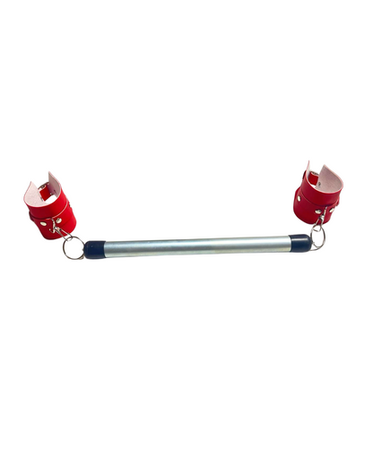 Fantezi Seksi Deri Borulu Kırmızı El Kelepçesi