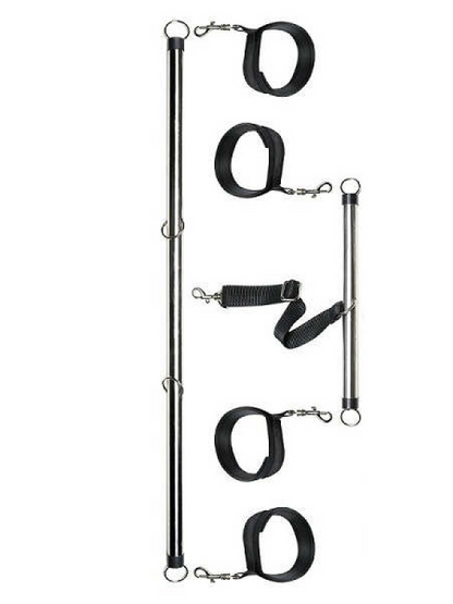 Fantazi Borulu Deri Kelepçeli Yatak Kelepçesi