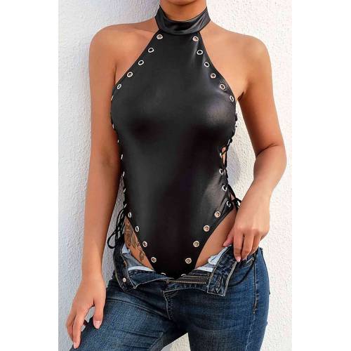 Fantezi Yanları Kuş Gözlü Yandan Bağlamalı Seksi Babydol